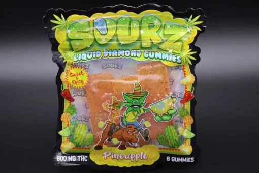 Sourz Gummies Pineapple