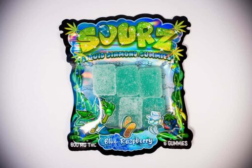 Sourz Gummies Blue Raspberry